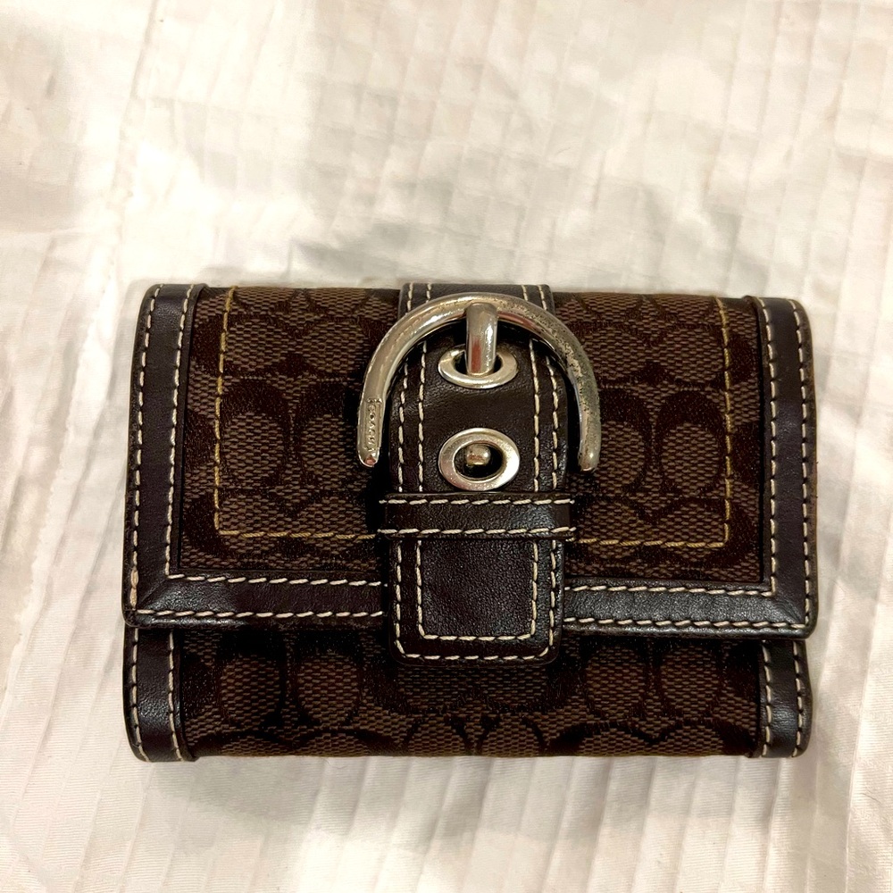 Coach wallet - Soho chocolate/brown multi-wallet